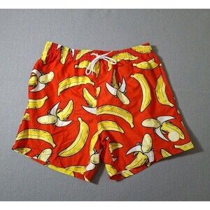 Uzzi The Land And Ocean Co. Men's XXL Swim Trunks Lined AOP Banana Hammock
